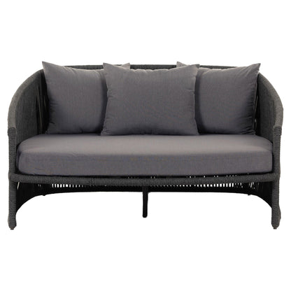 Porto Outdoor Daybed - Venao Charcoal