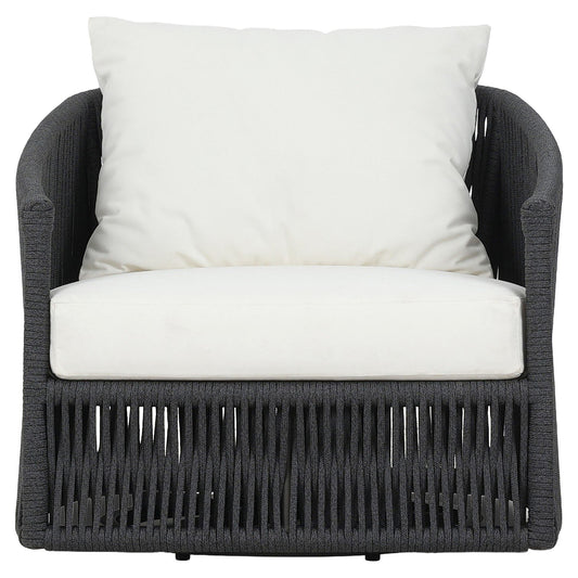 Porto Outdoor Swivel Chair - Arashi Salt