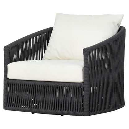 Porto Outdoor Swivel Chair - Arashi Salt