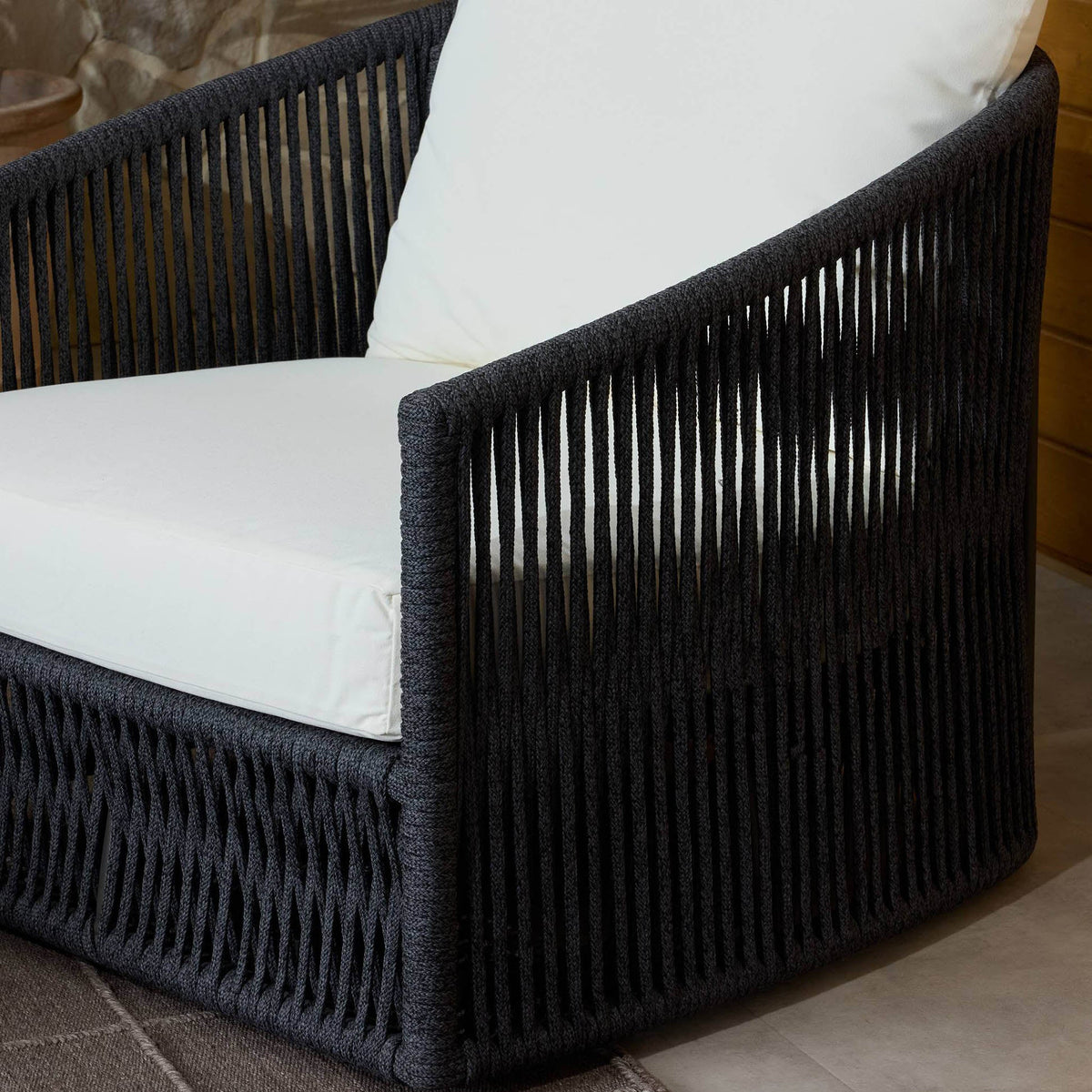 Porto Outdoor Swivel Chair - Arashi Salt
