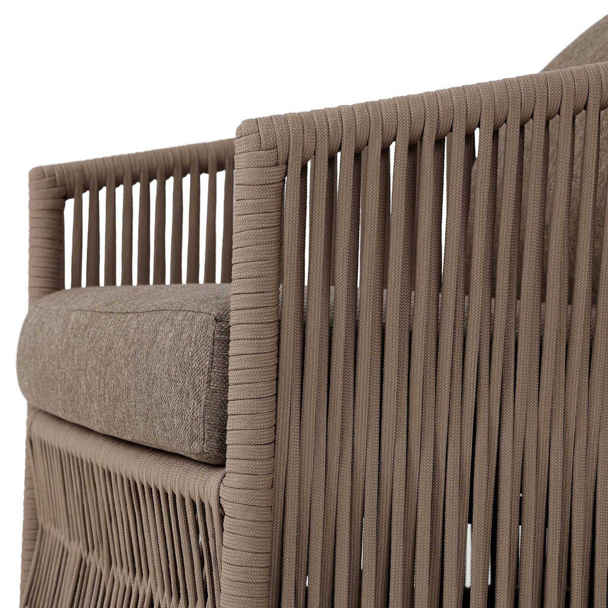 Porto Outdoor Swivel Chair - Ellor Brown