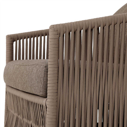 Porto Outdoor Swivel Chair - Ellor Brown