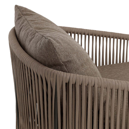 Porto Outdoor Swivel Chair - Ellor Brown