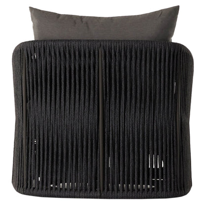 Porto Outdoor Swivel Chair - Venao Charcoal