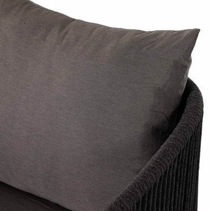Porto Outdoor Swivel Chair - Venao Charcoal