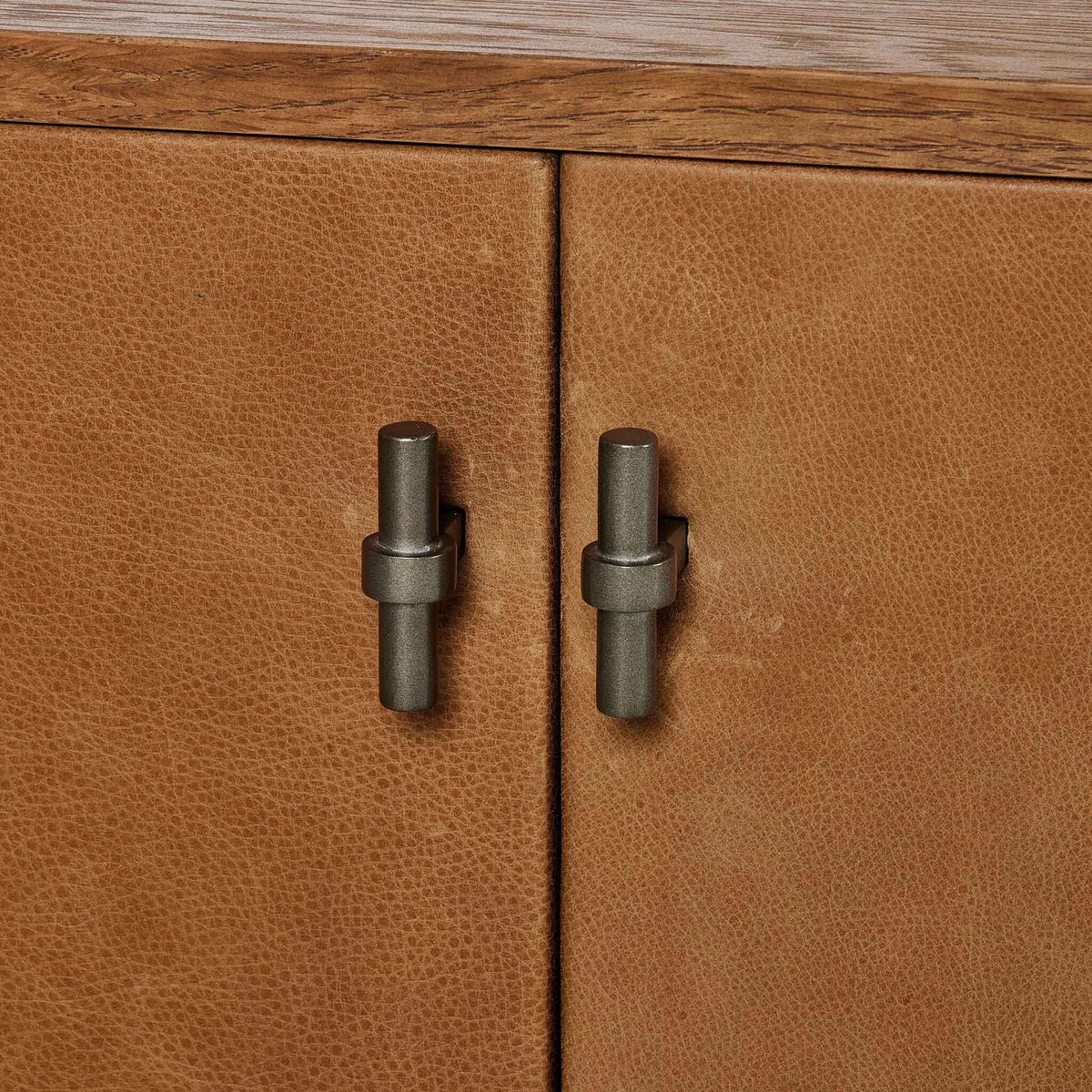 Posada L-Shaped Desk - Amber Oak Veneer