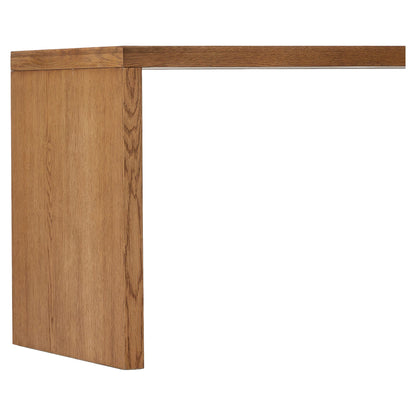 Posada L-Shaped Desk - Amber Oak Veneer