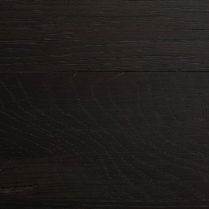 Posada L-Shaped Desk - Worn Black Oak Veneer