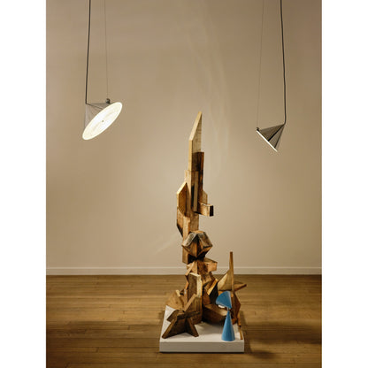 Pose Large Pendant - Silver