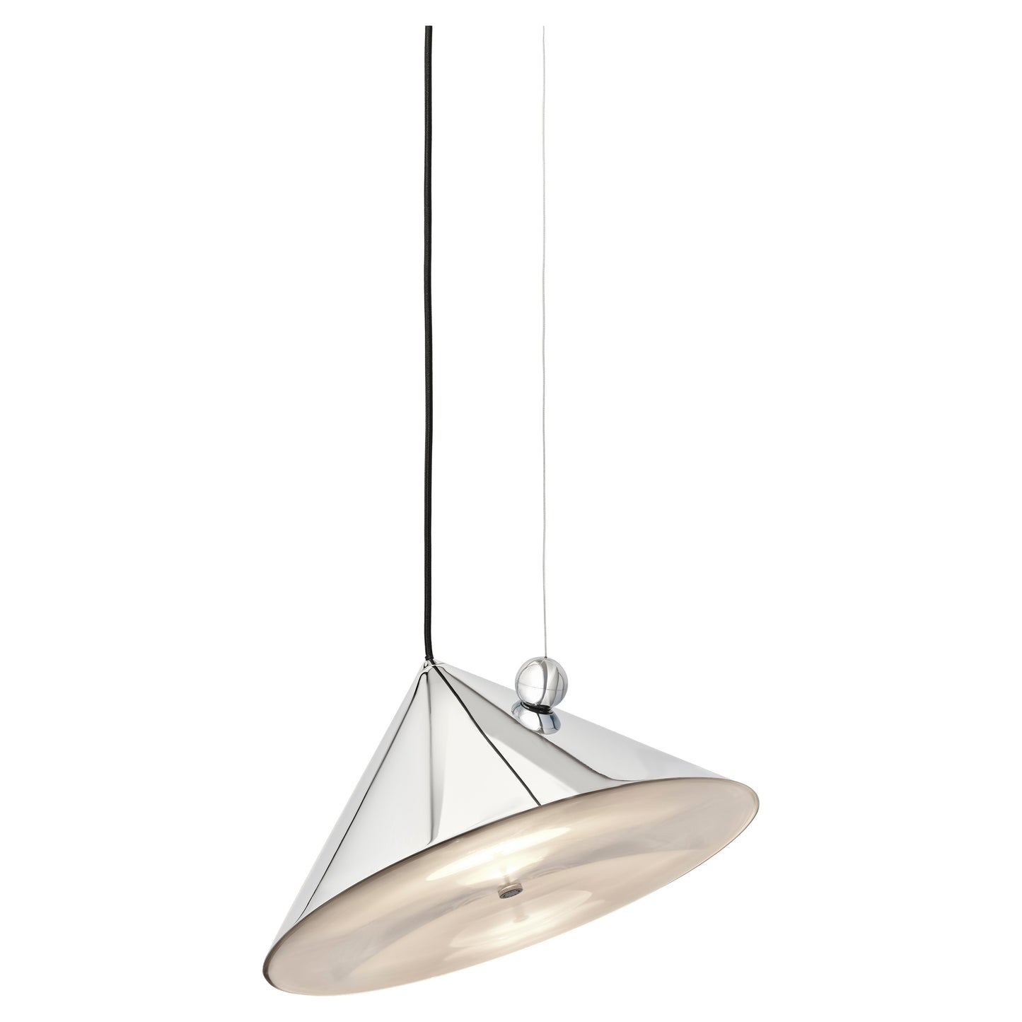Pose Large Pendant - Silver