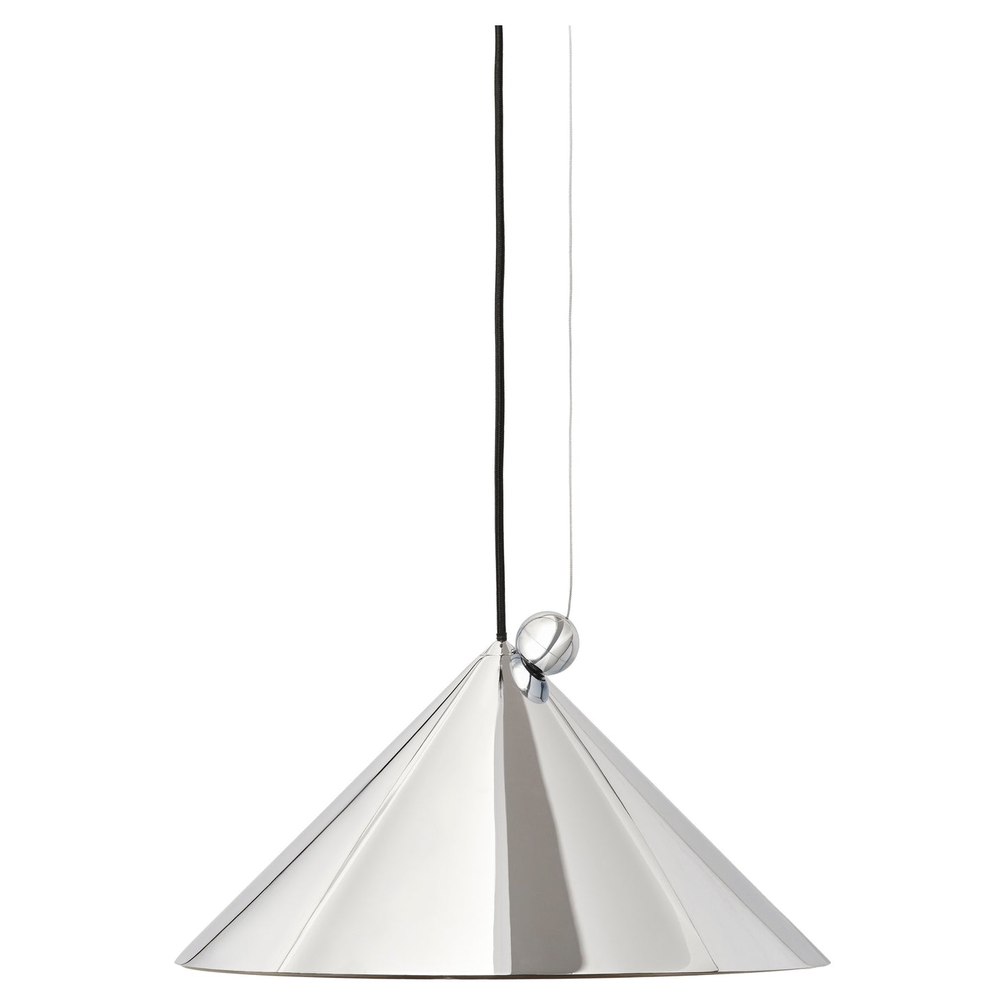Pose Large Pendant - Silver