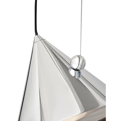 Pose Small Pendant - Silver