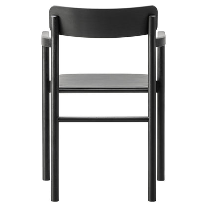 Post Armchair - Seat Upholstered