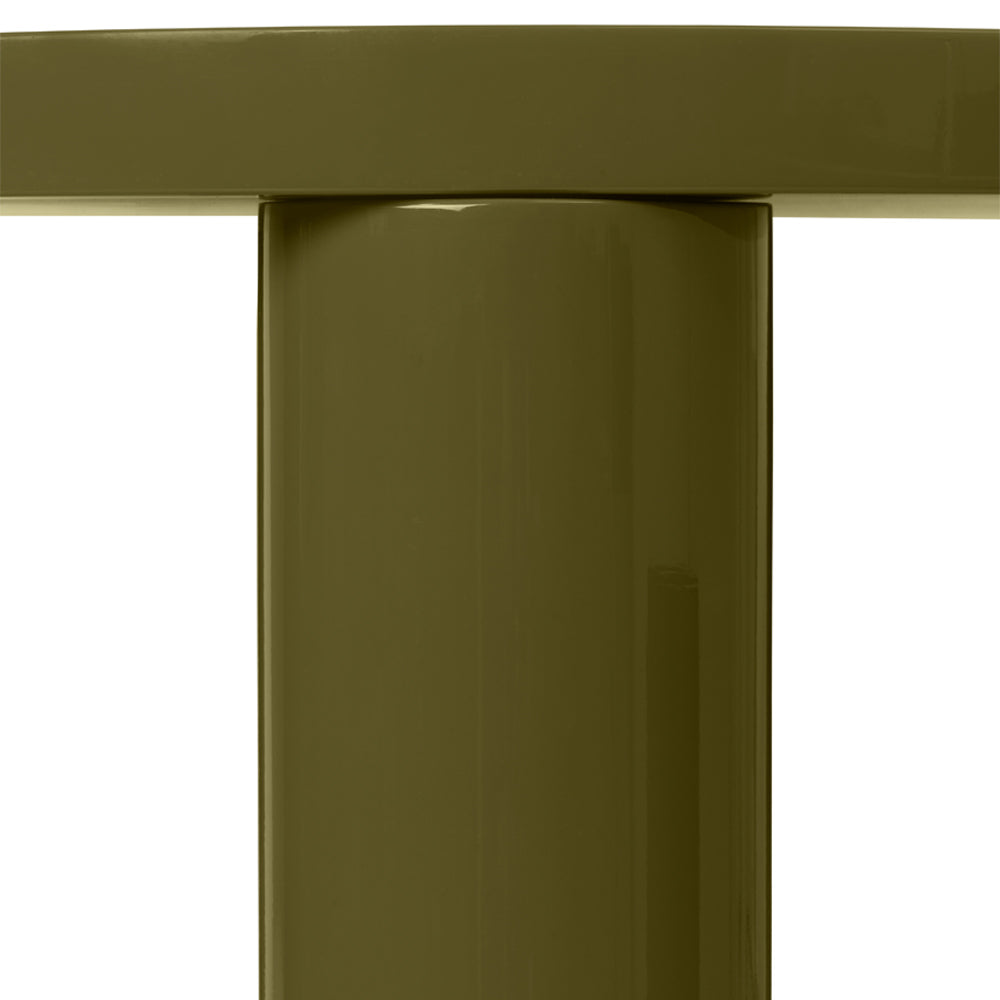 Post Coffee Table - Small, Olive