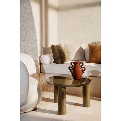 Post Coffee Table - Small, Olive