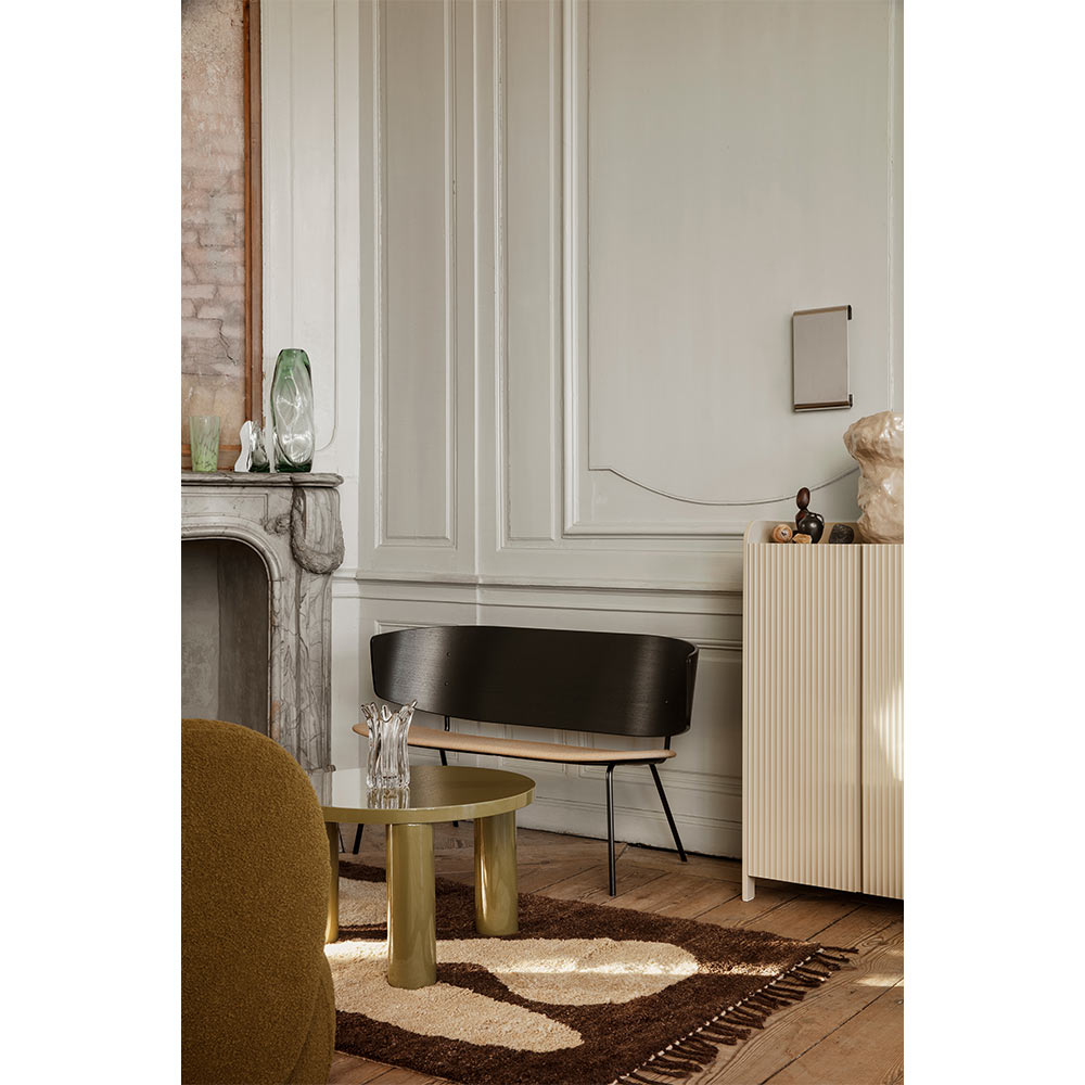 Post Coffee Table - Small, Olive