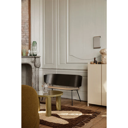 Post Coffee Table - Small, Olive