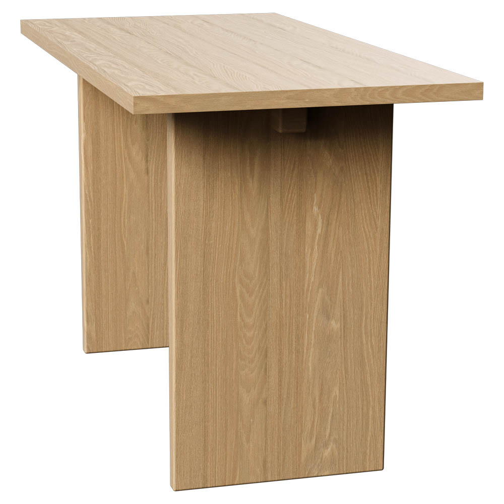 Private Desk - Light Oak