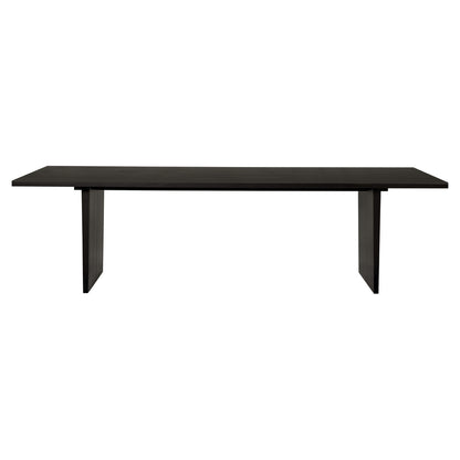 Private Dining Table - Brown, Black Ash