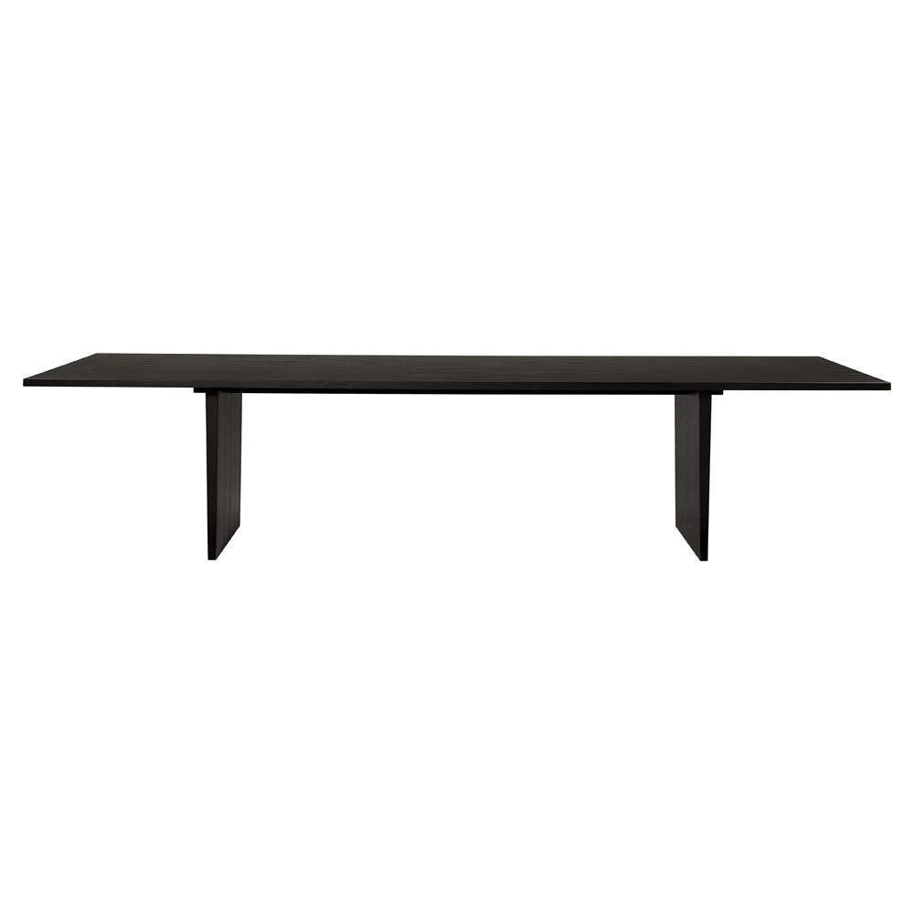 Private Dining Table - Brown, Black Ash