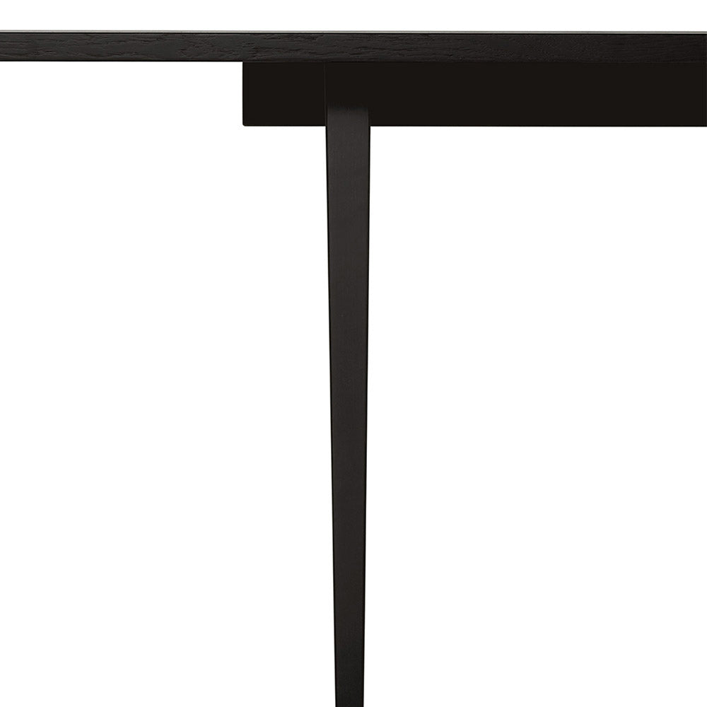 Private Dining Table - Brown, Black Ash
