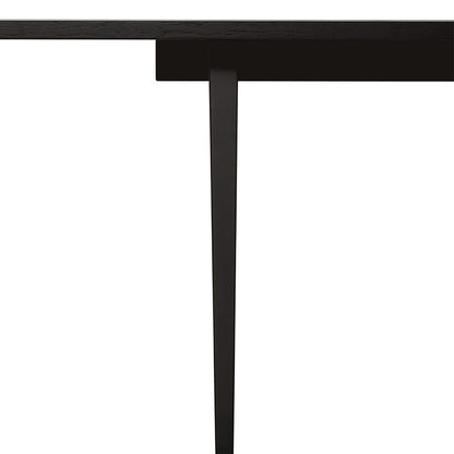 Private Dining Table - Brown, Black Ash