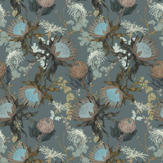 Proteas' Dream Wallpaper - Conure Blue