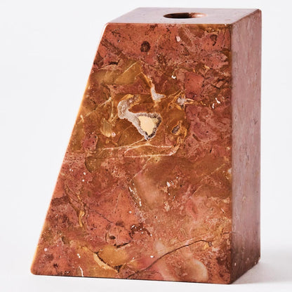 Pyramid Candle Holders - Red