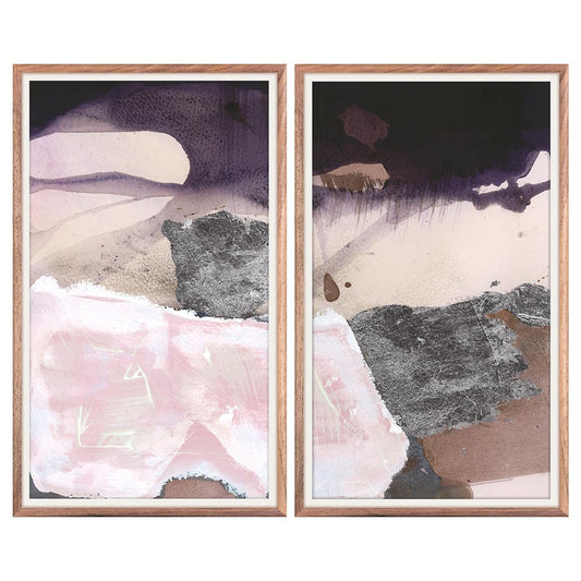 Quartz Diptych - White