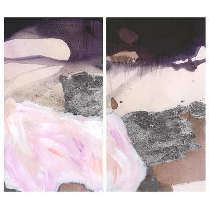 Quartz Diptych - White