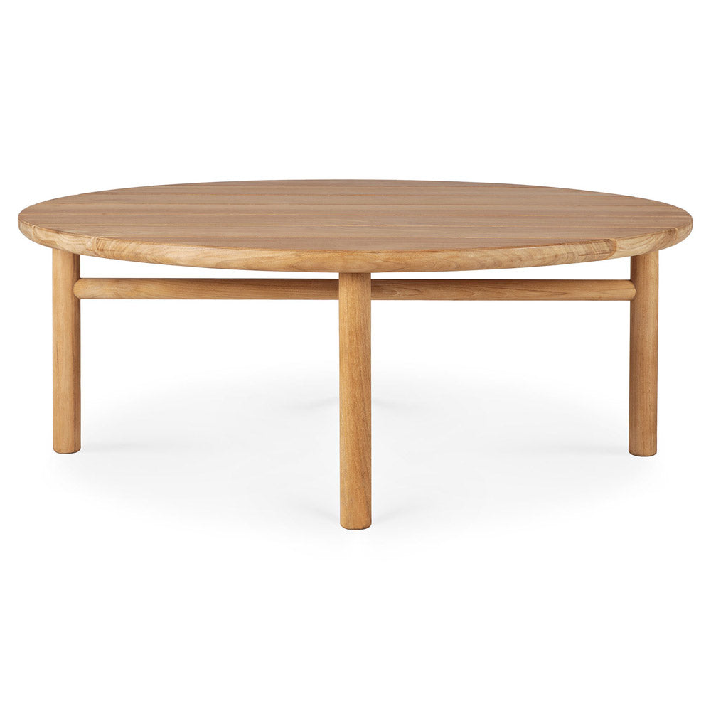 Quatro Outdoor Coffee Table - Teak, 14"H