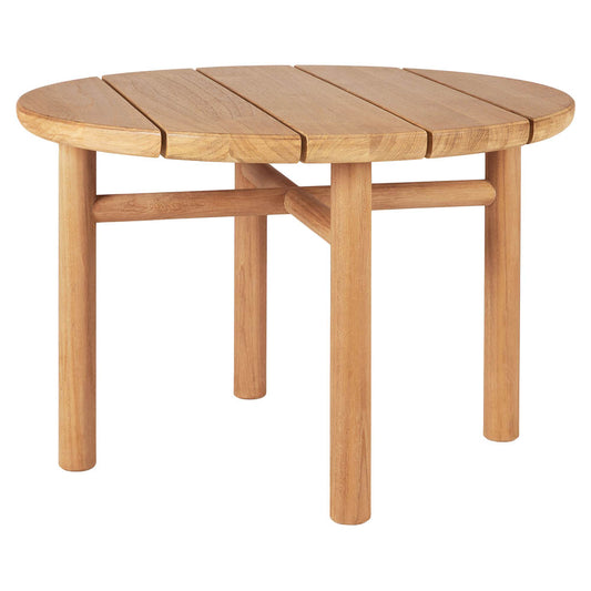 Quatro Outdoor Coffee Table - Teak, 17"H
