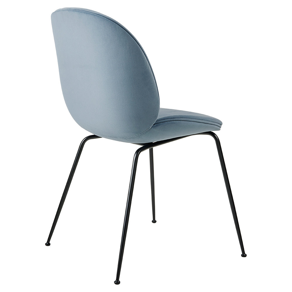 Quick Ship Beetle Fully Upholstered Dining Chair - Conic Base