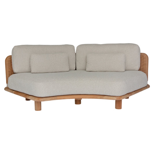 Quick Ship Orosei Modular 2 Seater Sofa - Middle