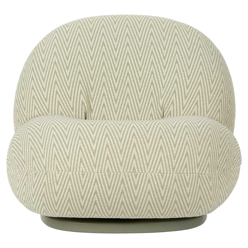 Quick Ship Pacha Outdoor Lounge Chair - Dedar Chevron 008