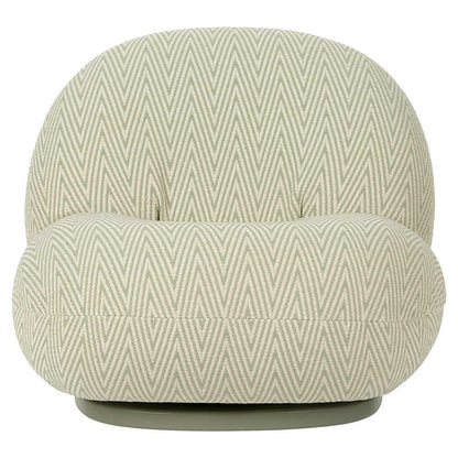 Quick Ship Pacha Outdoor Lounge Chair - Dedar Chevron 008
