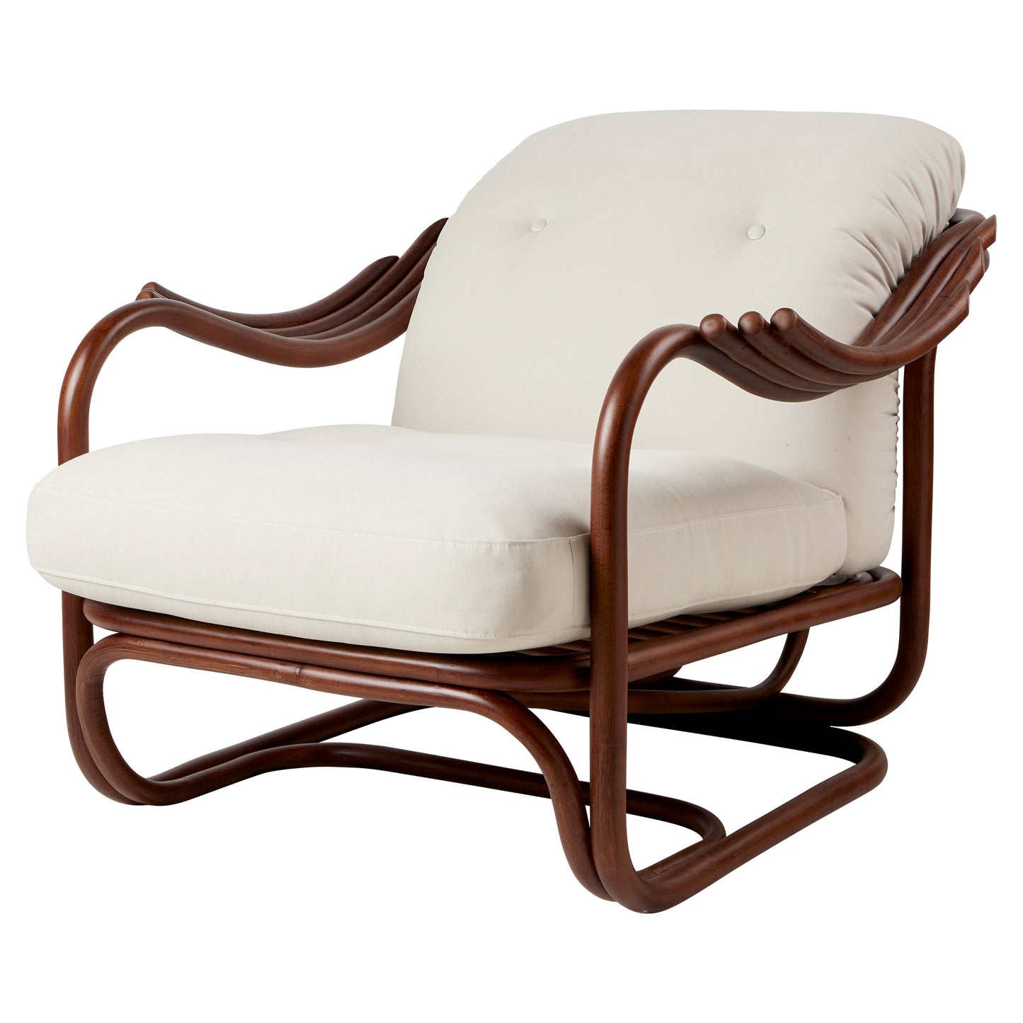 Quick Ship Poltrona Tria Lounge Chair