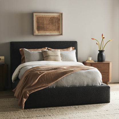 Quincy Bed - Lisbon Charcoal - King