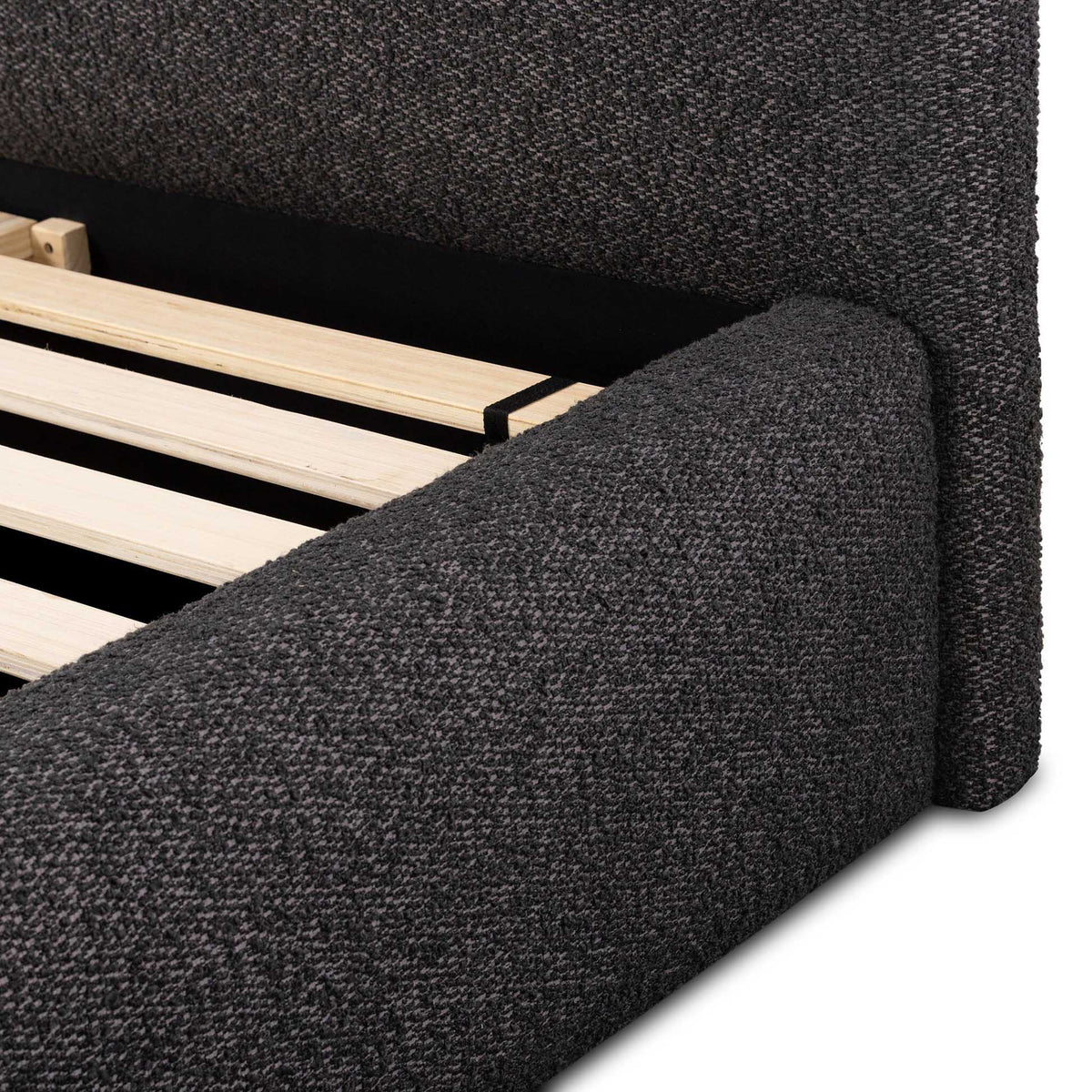 Quincy Bed - Lisbon Charcoal - King