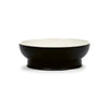 Ra Bowls Set of 4 - Black and Off White, Medium