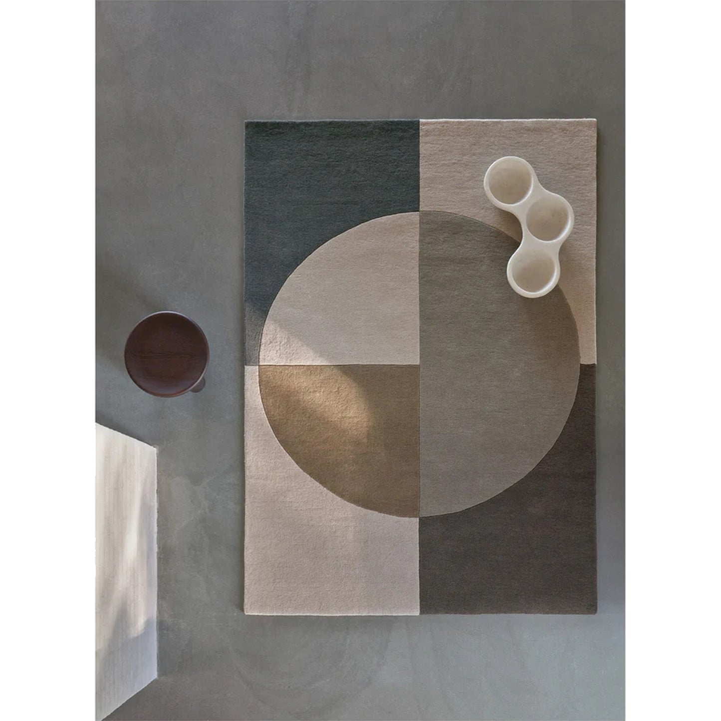 Radiality Rug - Olive