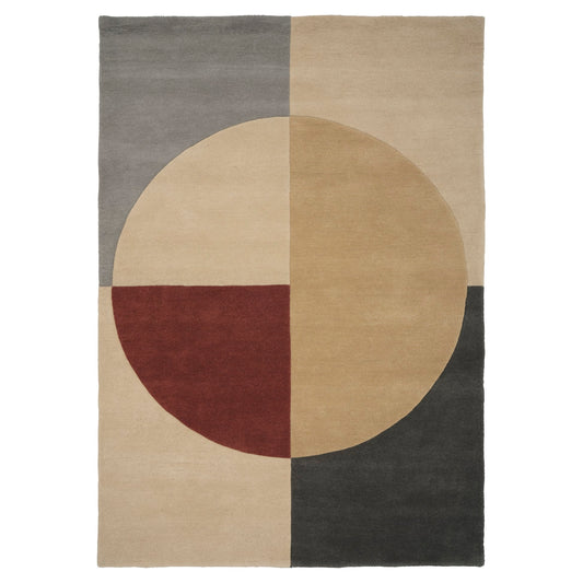 Radiality Rug - Ruby