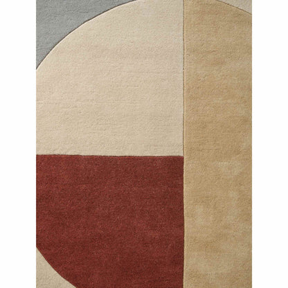 Radiality Rug - Ruby