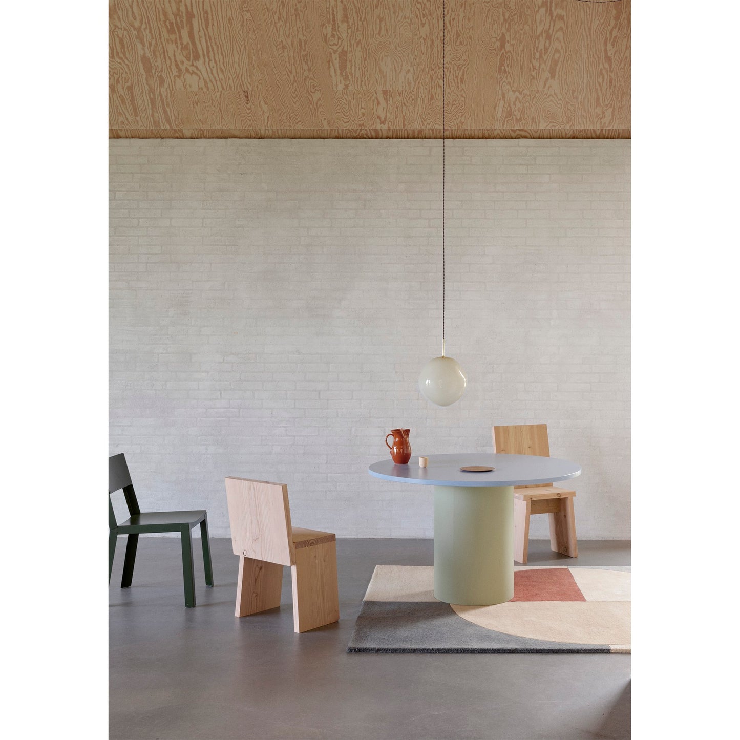 Radiality Rug - Ruby