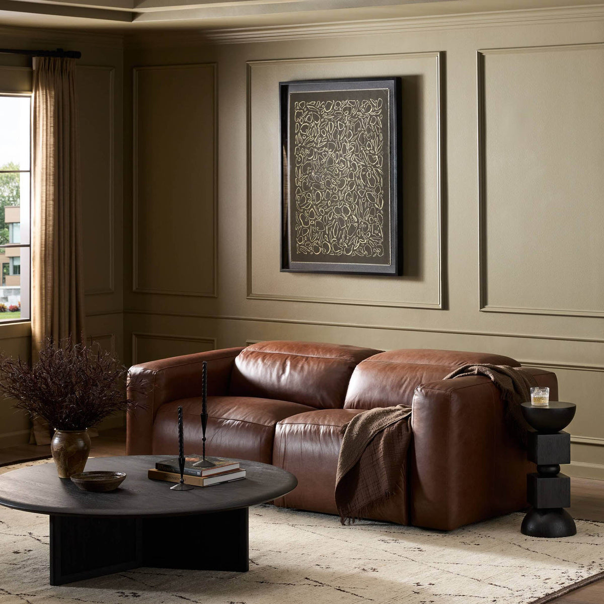 Radley Power Recliner 2-Piece Sectional - Sonoma Coco