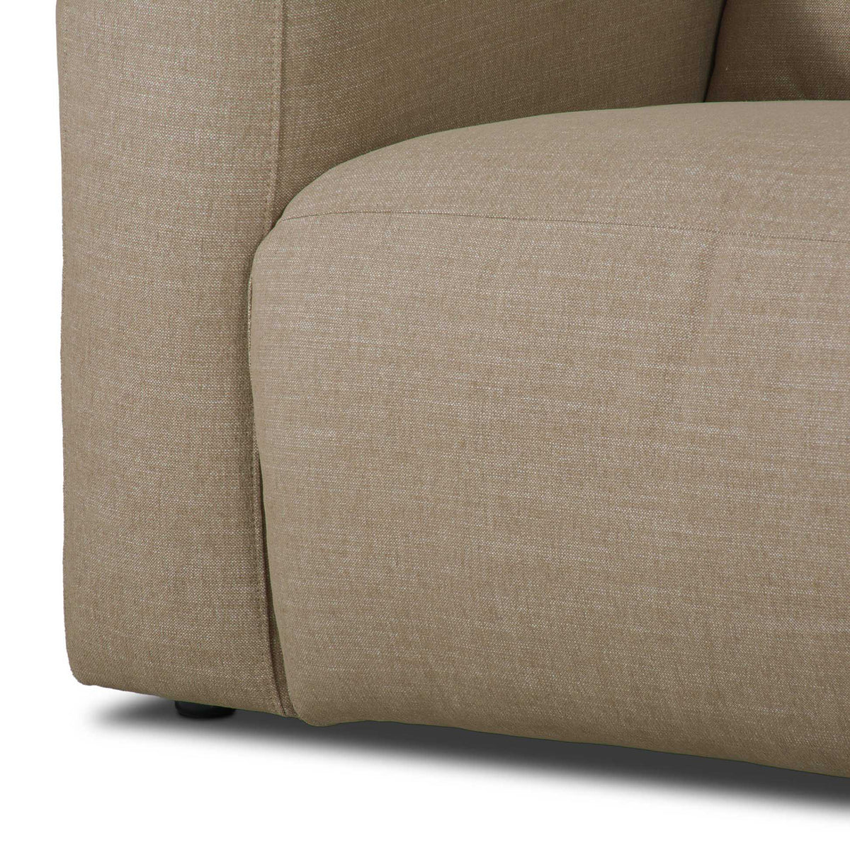 Radley Power Recliner 3-Piece Sectional W/ Chaise - Crypton Nomad Taupe
