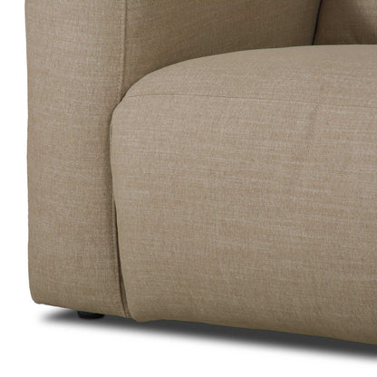 Radley Power Recliner 3-Piece Sectional W/ Chaise - Crypton Nomad Taupe