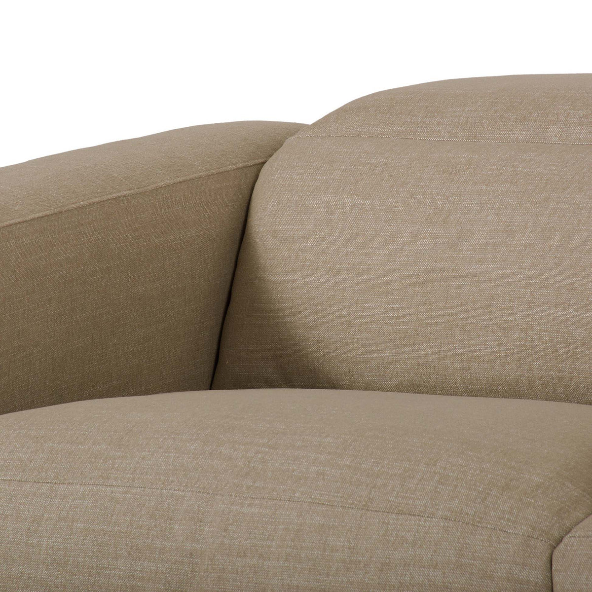 Radley Power Recliner 3-Piece Sectional W/ Chaise - Crypton Nomad Taupe