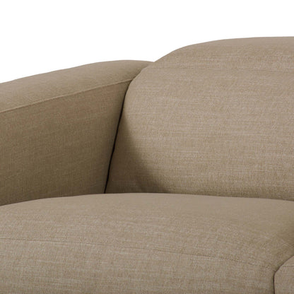 Radley Power Recliner 3-Piece Sectional W/ Chaise - Crypton Nomad Taupe