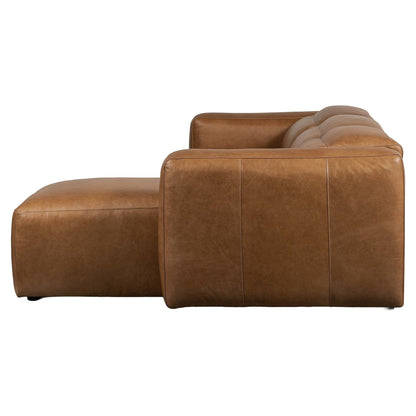 Radley Power Recliner 3-Piece Sectional W/ Chaise - Sonoma Butterscotch
